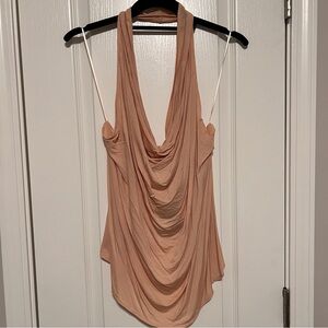 NWT Naked Wardrobe Draped Halter